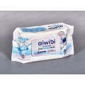Aiwibi влажные салфетки детские D pantenol 80шт 0+ без запаха клапан *12