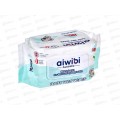 Aiwibi влажные салфетки  детские Очищающие для чувствительной кожи 0+ 180шт Чайн дер клап *24