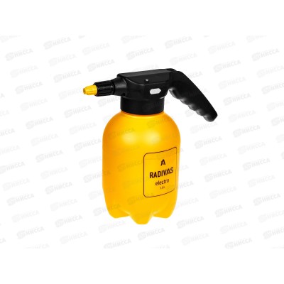 Опрыскиватель 1.5л Radivas Electro желтый G1-01-37