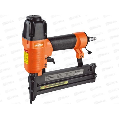 Пистолет скобозабивной КРАТОН 2в1 ASN-4050, гвоздь 15-50мм, скоба 16мм