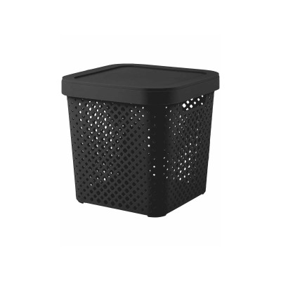 Корзина 20л Plast Team с/кр Блэк РТ500811621 Корзина 20л Plast Team с/кр Блэк РТ500811621