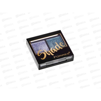 Farres Тени для век Shade 1007-04 пыльно-голубой/север-син 2 цвета *6