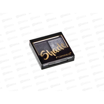 Farres Тени для век Shade 1007-08 мокрый асвальт/серебро 2 цвета *6