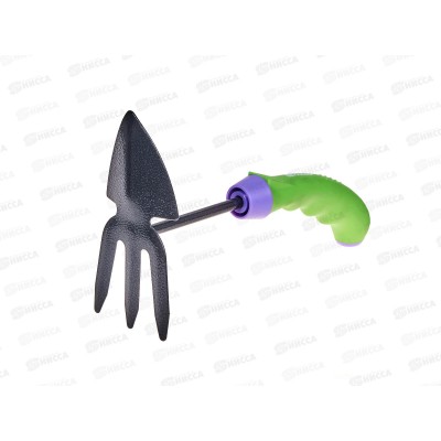 Мотыжка комбиниров., 75х260мм, стальная обрез. рукоятка, 62377/Palisad Мотыжка комбиниров., 75х260мм, стальная обрез. рукоятка, 62377/Palisad