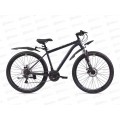 Велосипед 27,5" 21ск RUSH RX 705 DISC ST черный рама 18"П, 331151
