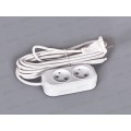 Удлинитель LIRA LRE025, 2 розетки,  5м, 10А *60