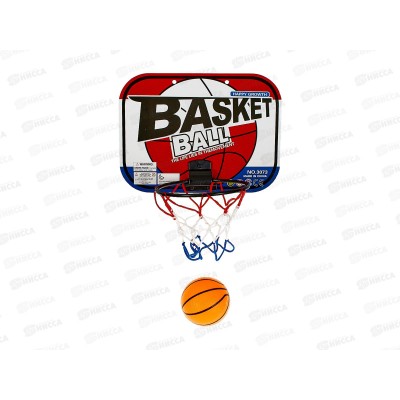 Набор "Баскетбол" 1002534 (щит с кольцом, мяч, сетка) пакет Набор "Баскетбол" 1002534 (щит с кольцом, мяч, сетка) пакет