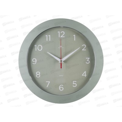 Часы &quot21 Век" 3125-008 круг d=31см,корпус оливковый "Классика"