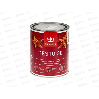 Эмаль Pesto 30 A п/мат 0,9л *1/6