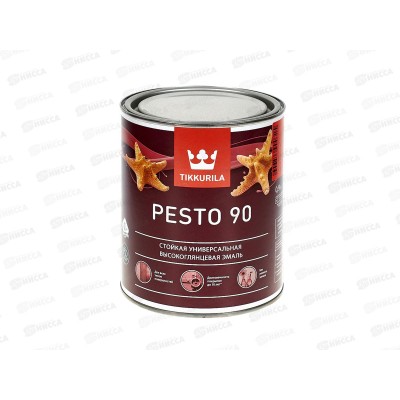 Эмаль Pesto 90 С в/гл 0,9л *1/6 Эмаль Pesto 90 С в/гл 0,9л *1/6