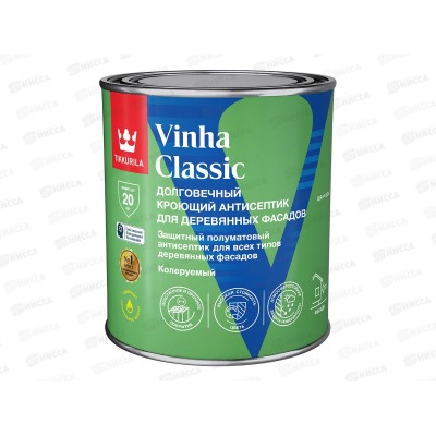 Антисептик кроющий Vinha Classic VVA п/мат 0,9л *1/6