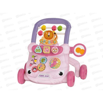 Каталка-ходунок Levatoys розовый МК368-17, FCJ1139404 в коробке