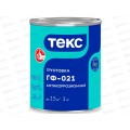 Грунтовка Текс ГФ-021 Антикоррозионная красно-коричневая 1,0кг *1/14