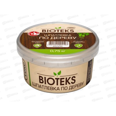 Шпатлевка по Дереву Bioteks Профи береза 0,75кг *1/16