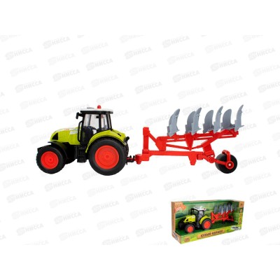 Трактор на батарейках МК900С свет, звук, FCJ0867529 в коробке Трактор на батарейках МК900С свет, звук, FCJ0867529 в коробке