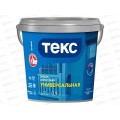 Эмаль акриловая Текс Универсальная белая мат 0,9л *1/18