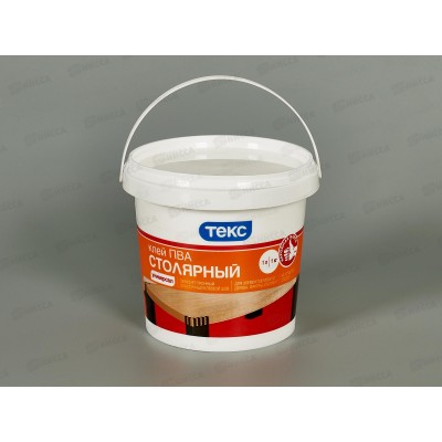 Клей ПВА Текс Столярный Универсал 1,0кг *1/18 Клей ПВА Текс Столярный Универсал 1,0кг *1/18