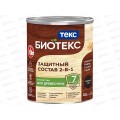 Защитный состав 2-в-1Текс Биотекс мореный дуб 0,8л Защитный состав 2-в-1Текс Биотекс мореный дуб 0,8л