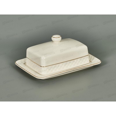 Масленка с крышкой 17,8см 202399 *24