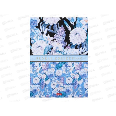 Бизнес-блокнот 80л Hatber А4 Floral collectoon 29683*32 Бизнес-блокнот 80л Hatber А4 Floral collectoon 29683*32