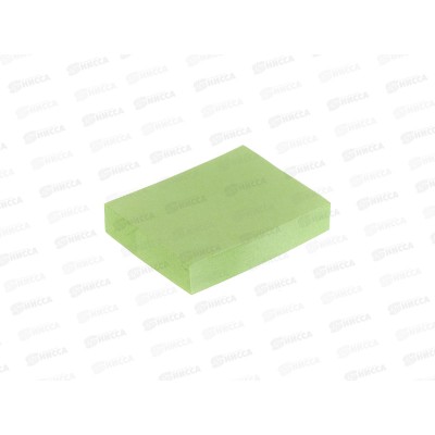 Блок липкий LAMARK  38*51мм 100л паст.зеленая., 1110-GN *12