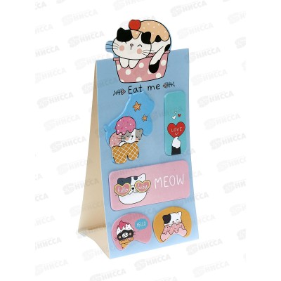 Закладки самокл. Profit Съешь меня 9,2х20,7мм по 15л, 3д, 3С-5168 *120 Закладки самокл. Profit Съешь меня 9,2х20,7мм по 15л, 3д, 3С-5168 *120