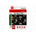 Фломастеры 24цв. ПП Милитари, с вентил. колпачком, ФВ-2572 *12/96 Фломастеры 24цв. ПП Милитари, с вентил. колпачком, ФВ-2572 *12/96