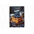 Книжка для записи кулинарных рецептов ПП А5 80л Вафли с черникой, 80-1752 *20