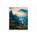 Тетрадь 80л клетка ПП Природа и горы, 80-8427 *56