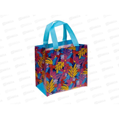 Пакет подар. неткан. материал Mazari Мрамор 22*23*11см М-8249