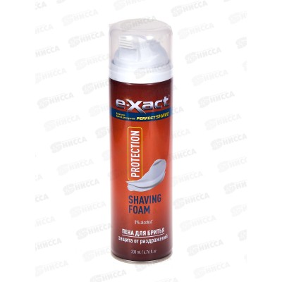 E-xact Пена для бритья Защита от раздражения 200мл *24 E-xact Пена для бритья Защита от раздражения 200мл *24