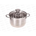 Кастрюля со стеклян крышкой Linea Bimbo vitro 2,0л 93-BIMv-06