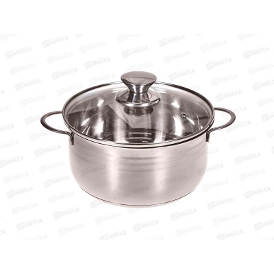 Кастрюля со стеклян крышкой Linea Bimbo vitro 3,0л 93-BIMv-07