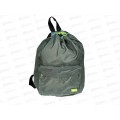 Рюкзак ПП на шнурке, GREY STYLE, серый, РЦ-0946 26х40х17см