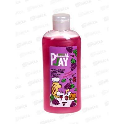 Шампунь Animal Play Sweet Антипаразит, для собак и кошек 300мл *12