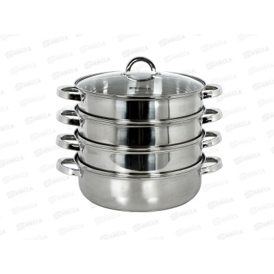 Мантоварка SA-633 3 сетки 25,5л 30см