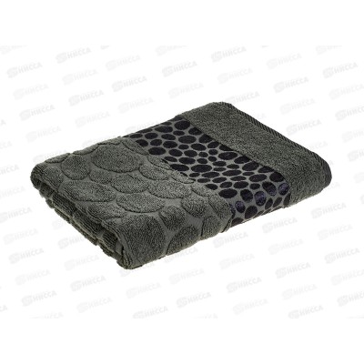 Полотенце махровое 70*130 LuxoR Коаст темно-серый