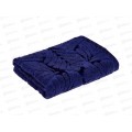 Полотенце махровое 50*90 LuxoR Флора темно-синий