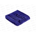 Полотенце махровое 30*60 LuxoR Флора темно-синий