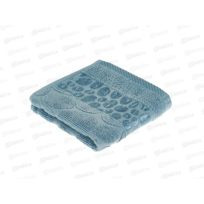 Полотенце махровое 30*60 LuxoR Коаст серо-голубой