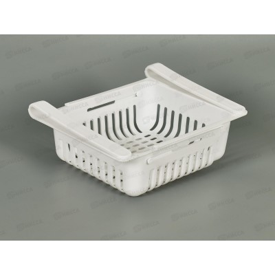 Контейнер в холодильник раздвижной 20,5*16,5см белый 414-125 г