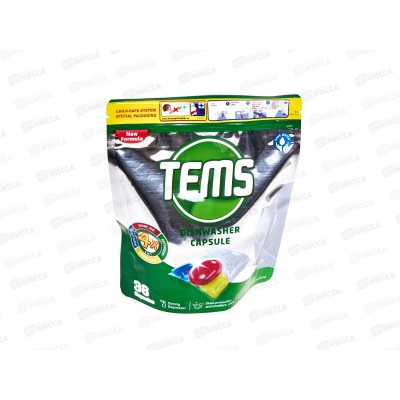 TEMS DISHWASHER CAPSULE Капсулы д/пмм 36шт *6