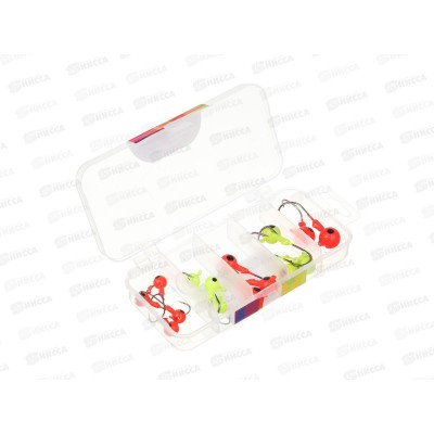 Набор джиг головок AZOR 15шт в коробке 141-022 г