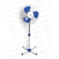 Вентилятор напольный Maxtronic MAX-1615-5 бело-голубой
