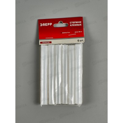 Сменные клеевые патроны 6шт d-11мм,длина 100мм 501-102