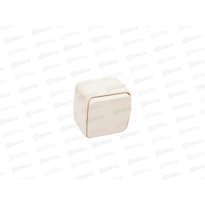 Выключатель открытой установки 1клавиша IP20 10А, сл.кость "Дача" Народная, 0014 *10/100 Выключатель открытой установки 1клавиша IP20 10А, сл.кость "Дача" Народная, 0014 *10/100