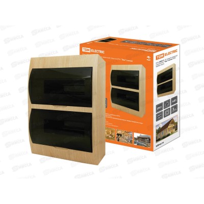 Бокс ЩРН-П-24 модулей навесной пластик IP41 "Эко" (сосна) TDM, 0018 *1/10 Бокс ЩРН-П-24 модулей навесной пластик IP41 "Эко" (сосна) TDM, 0018 *1/10