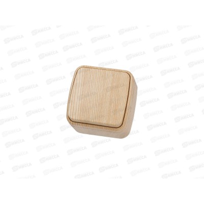 Выключатель 1-клавиша открытой установки IP20 10А, сосна "Дача" Народная, 0051 *10/100 Выключатель 1-клавиша открытой установки IP20 10А, сосна "Дача" Народная, 0051 *10/100