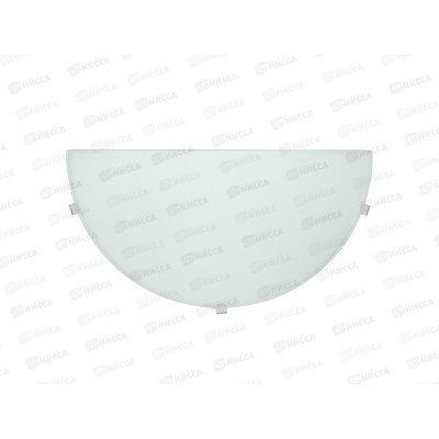 Светильник декоративный СД 1*60Вт, E27, 250*125мм, полукруг, белый, Народный, 0039 *18/36 Светильник декоративный СД 1*60Вт, E27, 250*125мм, полукруг, белый, Народный, 0039 *18/36