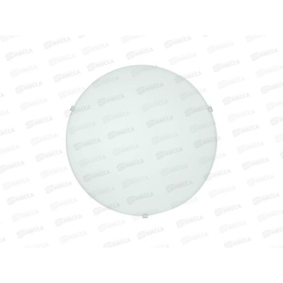 Светильник декоративный СД 1*60Вт, E27, D250мм, круг белый, Народный, 0036 *24